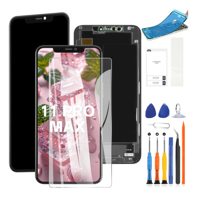 Pantalla Lcd Para iPhone 11 Pro Max A2161 A2218 Incell Negro