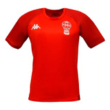 Remera Salida Huracán Kappa Oficial 2023 Slim Fit