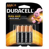 64 Pilhas Duracell Kit Aaa Econopack Cartelas C/16 Oficial