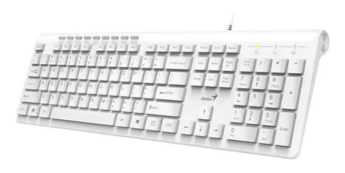 Teclado Genius Usb Silencioso Slimstar Tradicional Ramos