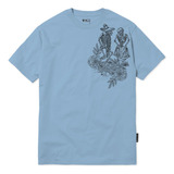Camiseta Mcd Xilo Baile Sm24 Masculina Azul Tulum