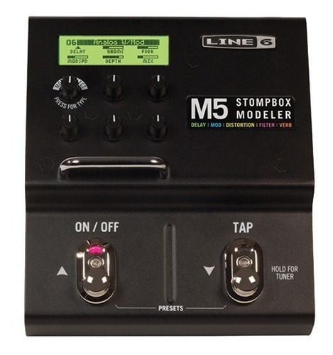 Multi Efecto Line 6 M-series Stompbox Modeler M5  