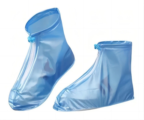 Bota Protector Impermeable De Silicon Cubre Calzado Lluvia