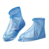 Bota Protector Impermeable De Silicon Cubre Calzado Lluvia