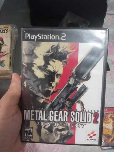 Metal Gear Solid 2 100% Original Americano Sem Manual