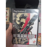 Metal Gear Solid 2 100% Original Americano Sem Manual