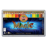 Lapices Koh I Noor Magic X23+1 Lata Triple Color