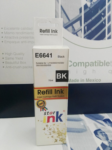 Tinta Compatible Epson 664 Para L110,200,210,300,350,355,550