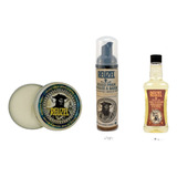 Kit Reuzel Balsamo Modelador Espuma Acondicionadora Barba