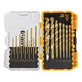 Dewalt Dw1342 Brocas Titanio - Estuche Con 21 Piezas -