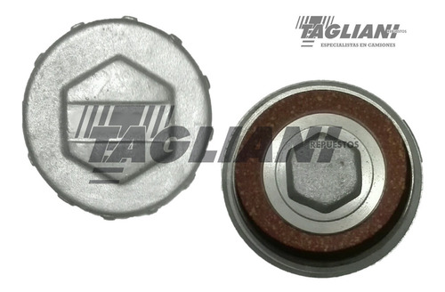 Tapa Tanque Combustible Camion Fiat Rosca Fina Aluminio M.vi