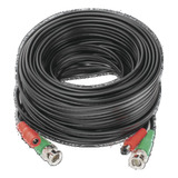 Cable Coaxial ( Bnc Rg59 ) + Alimentación Siamés 20 Metros