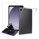 Case Capinha Transparente P/ Galaxy Tab A9 8.7  + Película