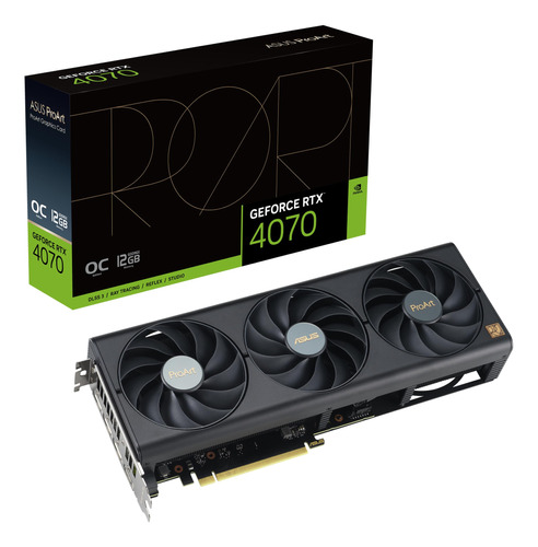 Asus Proart Tarjeta Gráfica Geforce Rtx 4070 Oc Edition 12