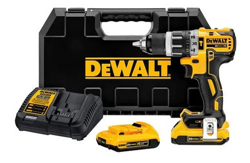 Furadeira Martelete Parafusadeira Sem Fio De 13mm Dewalt Dcd796d2 20v + Accesorios