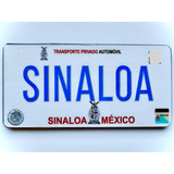Sinaloa Imán Refrigerador Nevera Placa Vehicular Souvenirs