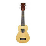 Kala Ka-15s-s Ukelele Soprano De Caoba (tapa De Abeto)