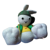 Conejo Con Gorra Amigurumi Tejido A Crochet