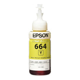 Tanque De Tinta Ecotank Epson 664 Amarillo 70ml 6500 Páginas