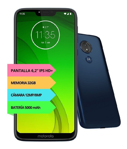 Celular Motorola Moto G7 Power Bat 5000mah 2019 Gtia Oficial