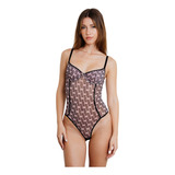 Body Mujer Animal Print Con Aro Taza Forrada Trenda 5048