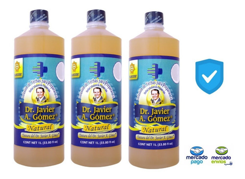 Tintura De Yerbas Alecos® Del Dr. Javier A. Gómez 3 Litros.