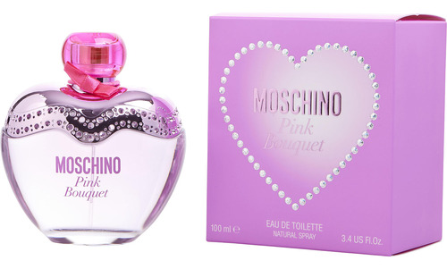 Perfume Moschino Pink Bouquet Edt En Spray Para Mujer, 100 M