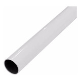 Barral Para Cortina  Hierro Metal 3/4 19 Mm 2 Mts. Blanco