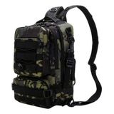 Morral Táctico Militar 2 En 1 Bolso Manos Libres Mrr21