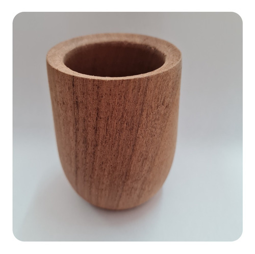 Mate De Madera Premium Cuenco Mates Artesanal Algarrobo 9x8.