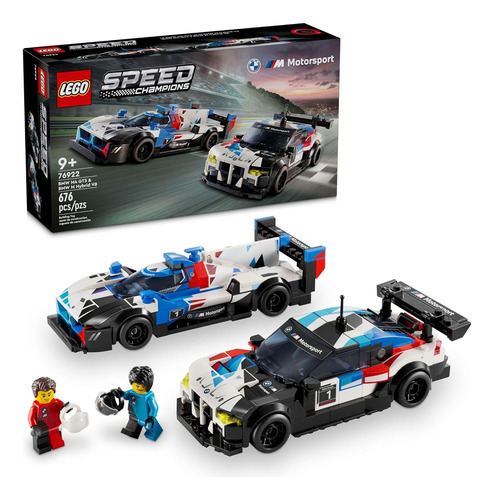Lego Speed Champions Bmw M4 Gt3 & Bmw M Hybrid V8 76922