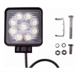 Luces Foco Neblinero Led 27w 4x4 Auto Moto Caminon Cuadrado