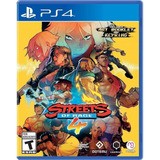 Streets Of Rage 4  Standard Edition Dotemu Ps4 Físico