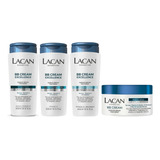 Kit Lacan Bb Cream Shampoo Condicionador Leave-in Mascara