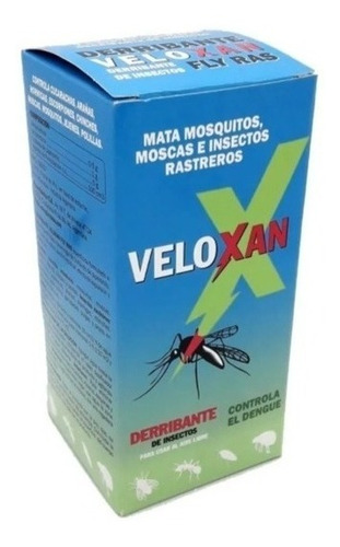 Derribante Veloxan Fly Ras 250ml Mosquitos Cucaracha Veneno
