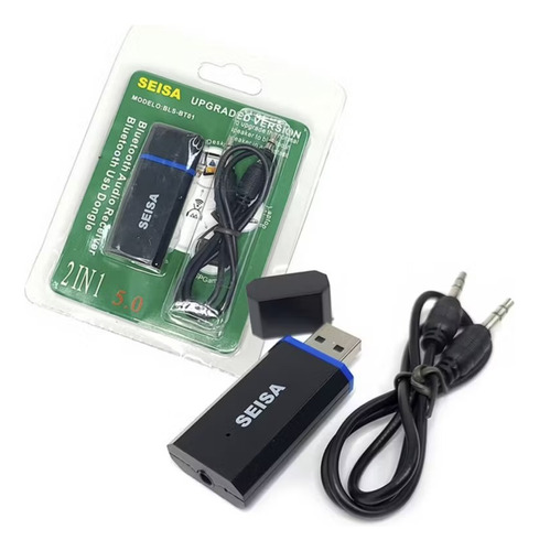 Adaptador Car Bluetooth Bls-bt01 Usb Audio Emisor Receptor