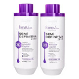 Escova Progressiva Semi Definitiva Forever Liss 1 Litro 2un