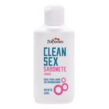 Sabonete Intimo Líquido Clean Sex 60ml Hot Flowers