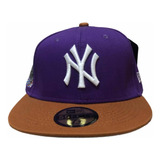 Gorra New Era New York Yankees Color Morado/cafe