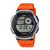 Reloj Casio Ae1000w-4bvdf Naranja Hombre