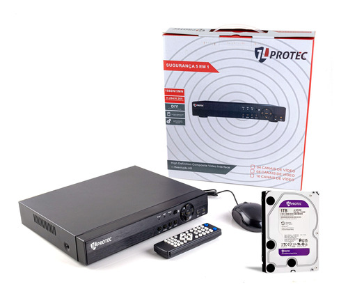 Dvr Gravador 16 Canais Câmera Segurança C/ Hd 1tb Jlprotec