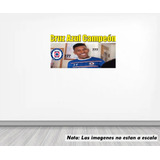 Vinil Pared 40cm Lado Cruz Azul Campeón 2021 Memes 0022