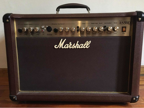 Amplificador Marshall Acoustic As50d Transistor  De 50w 