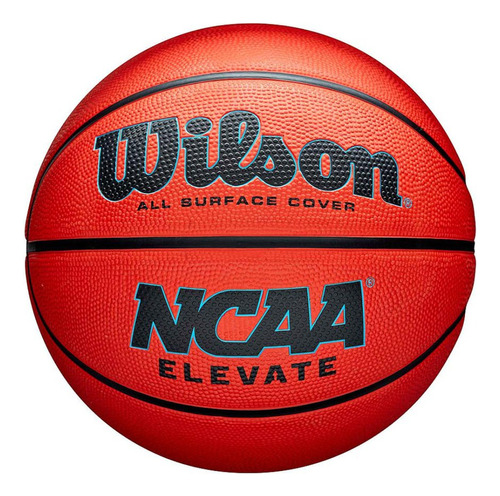 Wilson Ncaa Elevate Basketball - Tamaño 7-29.5 Pulgadas, N. Color Naranja Oscuro