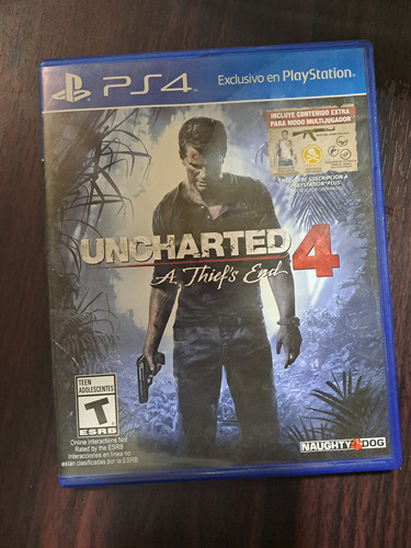 Juego Uncharted 4 - A Thief's End Ps4