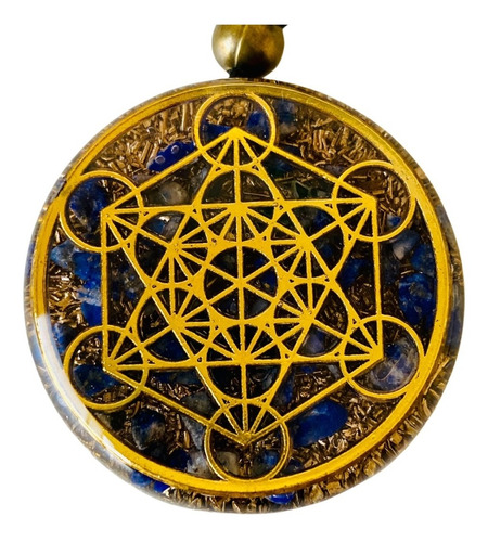 Metatron, Collar Orgon Con Lapislazuli