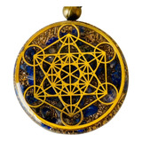 Metatron, Collar Orgon Con Lapislazuli