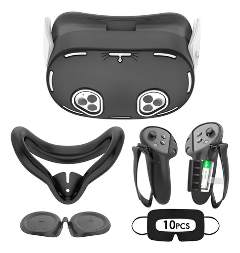 Funda De Silicona Lujo Para Meta Quest 3s Y Funda De Lente | Envío gratis