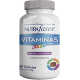 Suplemento Alimentar P/ Cães Nutrafases Vitaminas 60 Tablets