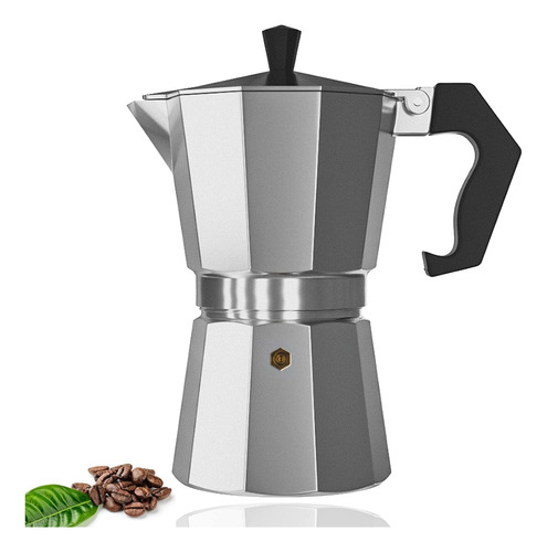 Cafetera Italiana Manual Expresso Moka 6 Tazas 300ml